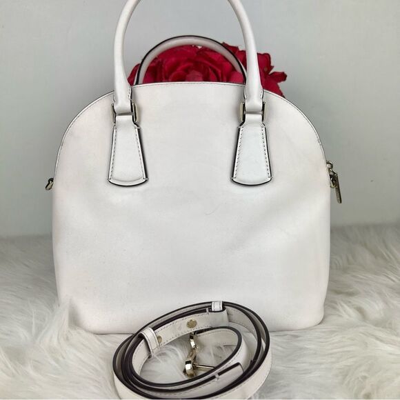 🍓 Kate Spade white bejeweled satchel 🍓 - Picture 5 of 5